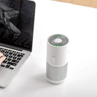 Mini-purificador de ar de escritório com tecnologia de íons negativos e porta USB