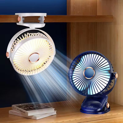 175*112*210MM Ventilador de clipe pessoal Velocidade do vento alta e USB recarregável para dormitório