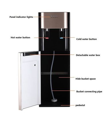 Dispensador de água de piso de resfriamento e aquecimento