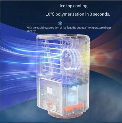 Impressora de tela de seda Mini Personal Space Air Cooler com tanque de água de 700 ml e alimentação USB