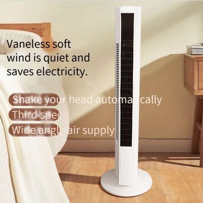 Ventilador de torre de controle remoto de 110V para escritório doméstico sem lâminas de ventoinha