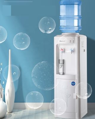 Dispensador vertical de água potável de fonte de energia elétrica com função controlada por aplicação