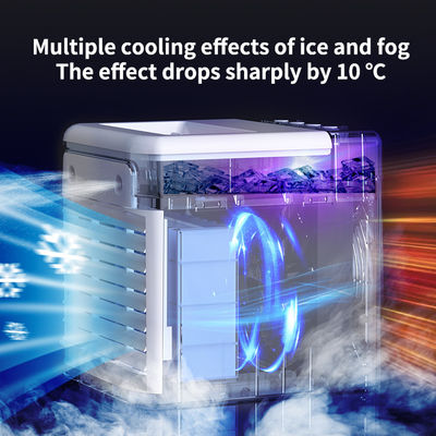 Mini USB Mobile Pequeno Ar condicionado resfriado a água com ventilador de 3 velocidades e resfriamento a água