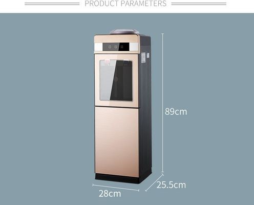 Dispensador de água com fechadura Inteligente Barril de água quente e fria Ouro elétrico