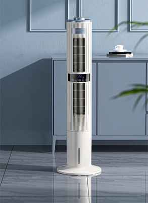 TUYA Remote Control Electric Air Cooler com tanque de água e purificação de dupla camada