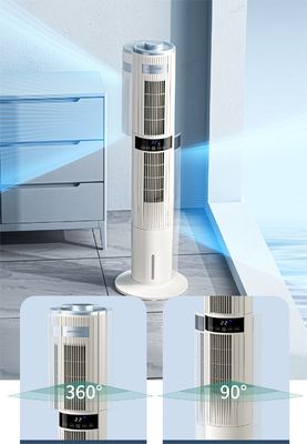 TUYA Remote Control Electric Air Cooler com tanque de água e purificação de dupla camada