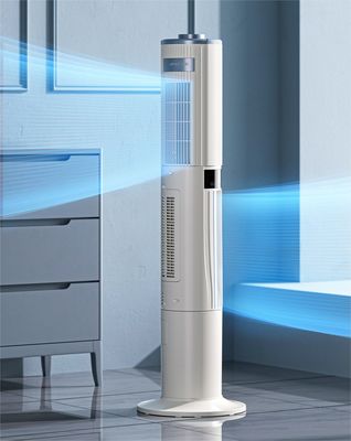 TUYA Remote Control Electric Air Cooler com tanque de água e purificação de dupla camada