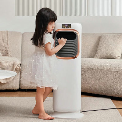 Impressão de tela de seda Padrão de dupla finalidade Ventilador de ar condicionado com aquecimento de 3 segundos