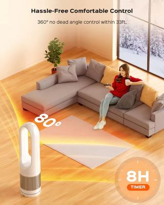 Multi 3 em 1 purificador de ar elétrico resfriador e aquecedor para casa 18/46 polegadas de pé