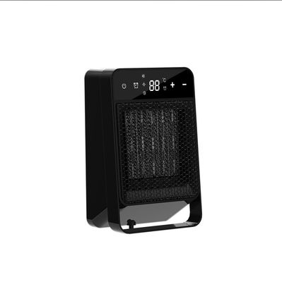 Aquecedores elétricos portáteis para casa de inverno 1100G aquecimento rápido com ecrã LCD touch remoto