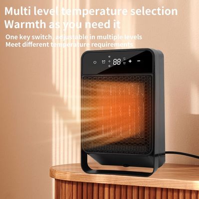 Caldeira de ventilador elétrico portátil de 1500 W para quarto de inverno Espaço doméstico Caldeira de cerâmica PTC