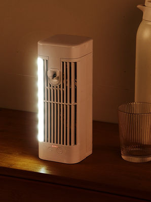 Ventiladores de mesa de hotel Ventilador de água de refrigeração de pulverização de ar condicionado com USB Mini Air Cooler