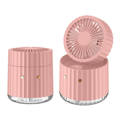 Ventilador de resfriamento de escritório ultra-silencioso para escritório e dormitório 1000mAh / 1200mAh Capacidade da bateria