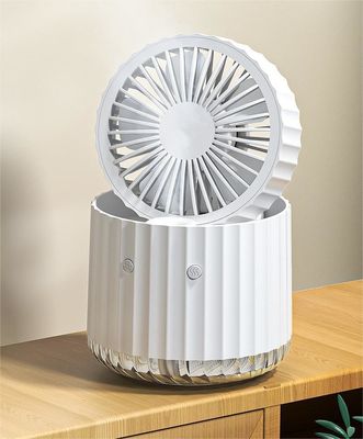 Ventilador de pulverização de humidificação quente de 5V USB Desktop Carregamento Ventilador pequeno Posivel Ventilador de mesa portátil Refrigerador de ar hidratante