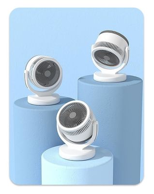 5V Casa Banheiro Cozinha Ventilador Parede Parede Suspensão Tremendo Cabeça Vento Ventilador de Circulação de Ar