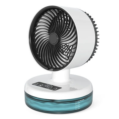 Mini-condicionador de ar portátil para uso doméstico com umidificador de pulverização e ventilador de resfriamento por água USB