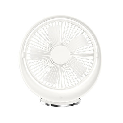 Mini ventilador recarregável USB elétrico de escritório com grande potência de vento e velocidade ajustável