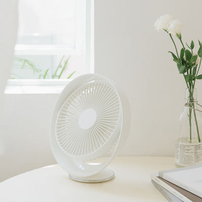 Mini ventilador recarregável USB elétrico de escritório com grande potência de vento e velocidade ajustável