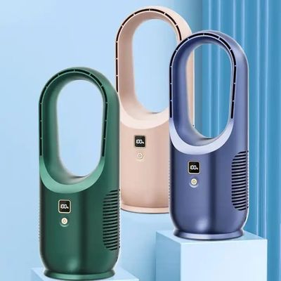 Ventilador de refrigeração sem lâmina Ventilador pessoal de escritório portátil Ventilador de escritório pequeno recarregável para escritório
