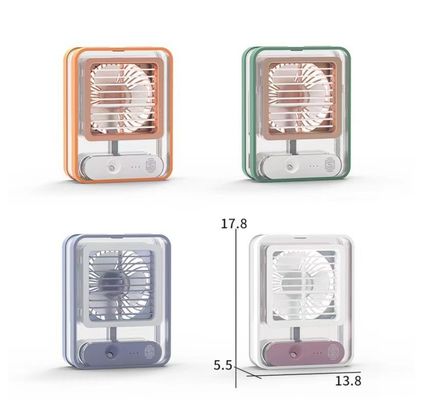 Refrigeradores de ar para espaços pessoais Refrigeradores portáteis para casa em azul laranja Café Verde ou branco