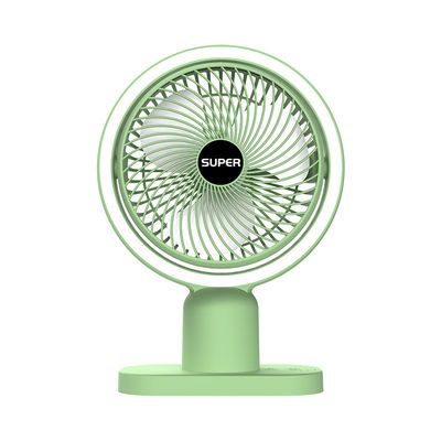 Molde privado NO Ventilador elétrico portátil de 6 polegadas com rotação USB e bateria recarregável