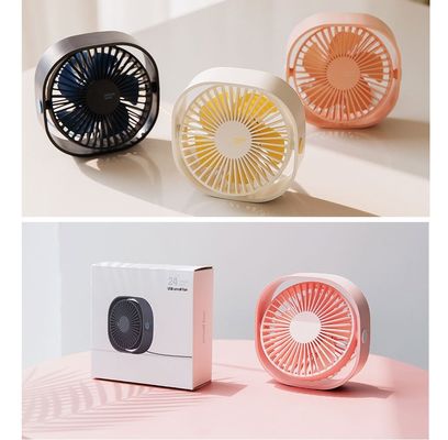 129*122*52 mm Mini Desktop USB Fan com conveniência de carregamento e design leve