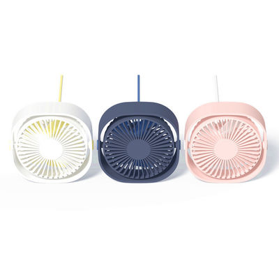 Carregamento de bateria USB Mini ventilador recarregável para arrefecimento portátil 129 * 122 * 52 mm