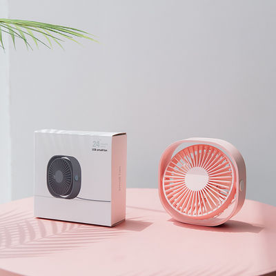 Carregamento de bateria USB Mini ventilador recarregável para arrefecimento portátil 129 * 122 * 52 mm