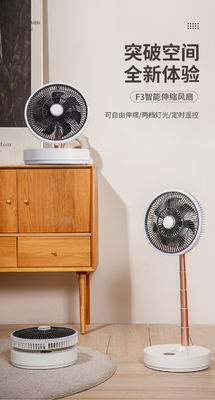 220V Ventilador elétrico de piso reiniciável de potência ajustável com controle remoto