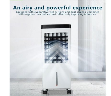 Refrigerador de ar por evaporação portátil, indoor e outdoor, com três velocidades de vento, controlado por aplicação