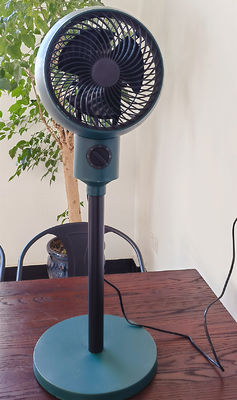 Ventilador elétrico 3 em 1 Ventilador de circulação de ar digital com 35W de potência e 75cm de altura