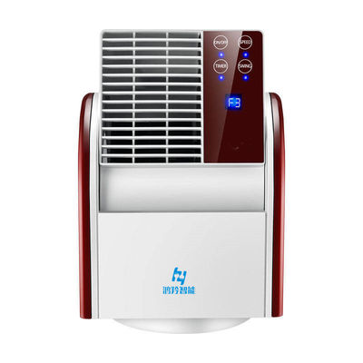 Ventilador portátil Ventilador de circulação de ar de plástico sem lâmina com ângulo de abastecimento de ar de 120 graus