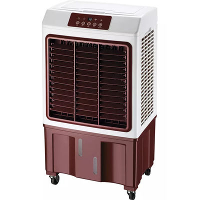 Instalação de piso Ventilador elétrico com três níveis de velocidade do vento e tecnologia inteligente