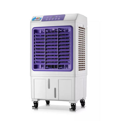 Instalação de piso Ventilador elétrico com três níveis de velocidade do vento e tecnologia inteligente