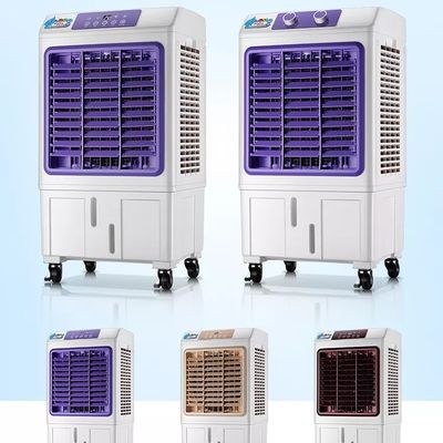 Instalação de piso Ventilador elétrico com três níveis de velocidade do vento e tecnologia inteligente