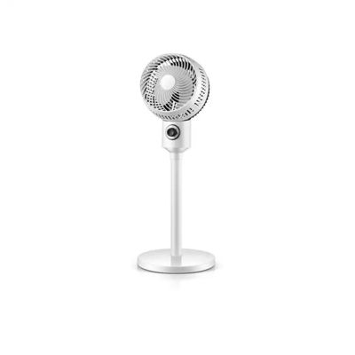 Ventilador de estacionamento elétrico a comando remoto com altura ajustável e bateria recarregável