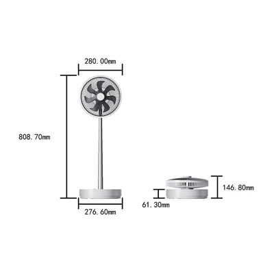 Home Ventilador de suporte de plástico HY-350-10 HY-350-12 com design simples e operação silenciosa