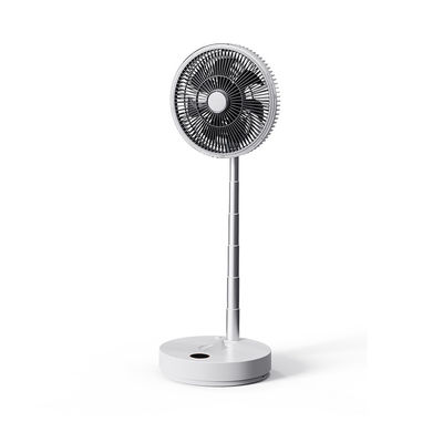 Ventilador de arrefecimento por ar instalado no chão com design telescópico portátil e controle remoto