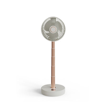 Ventilador de arrefecimento por ar instalado no chão com design telescópico portátil e controle remoto