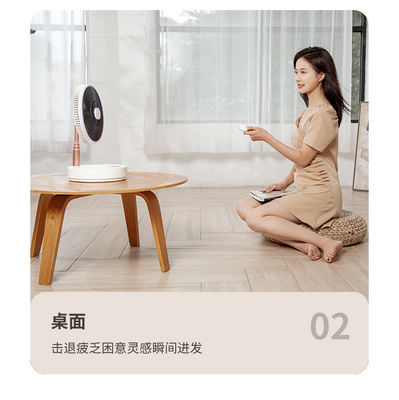 Suporte de ventilador eléctrico telescópico inteligente com controlo mecânico HY-350-10 HY-350-12
