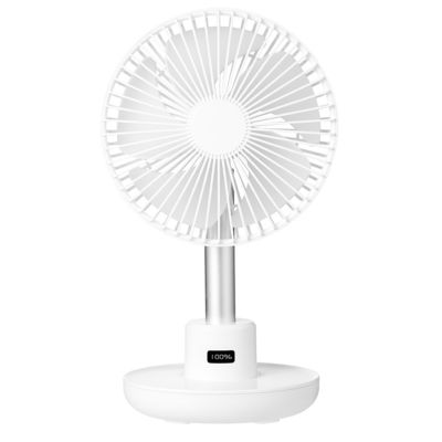 Ventilador de refrigeração de computador portátil com controle mecânico e função de neblina Ventilador de mesa USB portátil