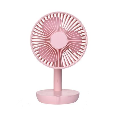 Dimensões L x P x H polegadas 170*138*270mm Ventilador de mesa elétrico portátil em rosa