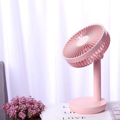 Dimensões L x P x H polegadas 170*138*270mm Ventilador de mesa elétrico portátil em rosa