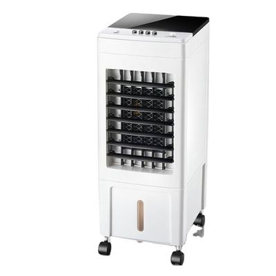 Ventilador de refrigeração de plástico com controlo táctil e remoto para ar condicionado refrigerado a água de 110 V/220 V
