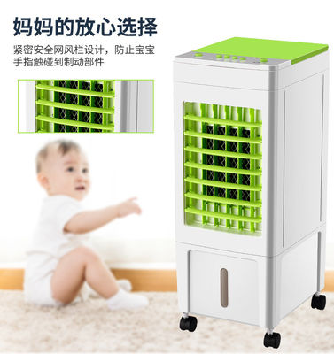 Ventilador de refrigeração de plástico com controlo táctil e remoto para ar condicionado refrigerado a água de 110 V/220 V