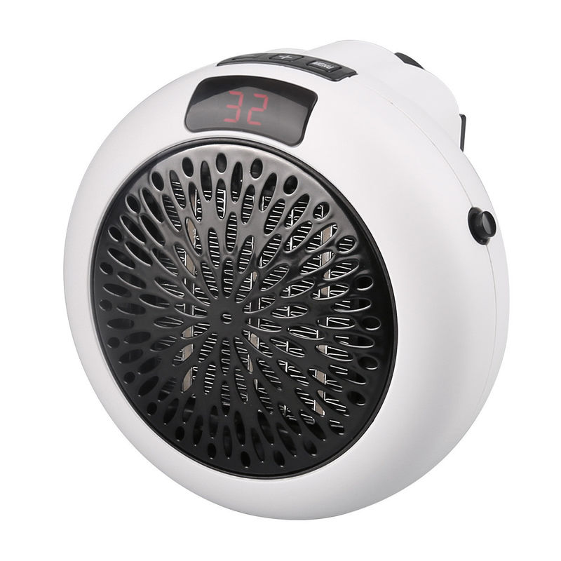 Caldeira portátil elétrica para uso doméstico para inverno interior 2024 Mini Plug-In Hot Fan Heater