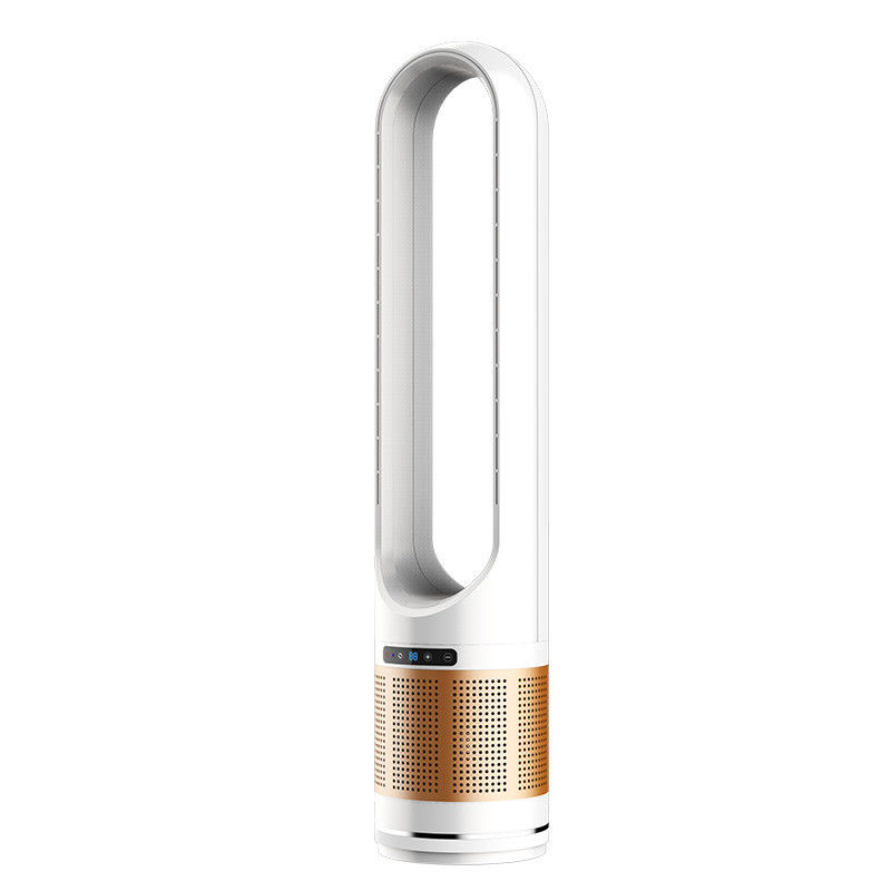 Ventilador sem lâmina de 50 polegadas Ventilador de torre de circulação de ar para purificação segura e inteligente