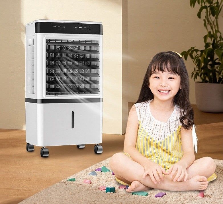 14L Grande Capacidade de Refrigeração Ventilador Evaporativo Air Cooler com 12H Timer Fácil de Instalação