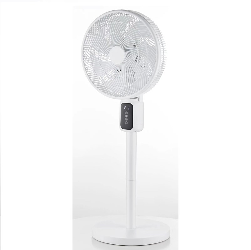 12 polegadas controle remoto portátil pedestal oscilante ar circulante ventilador de piso de pé