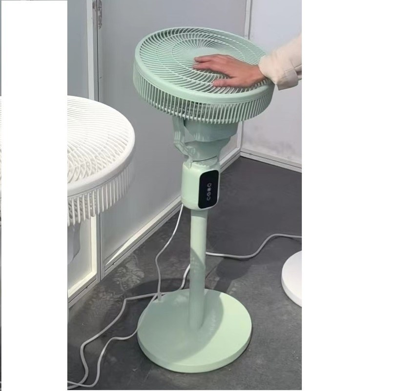 32*32*90cm Dimensões Display LED Elétrico Ventilador doméstico de pé com logotipo de impressão a jato de tinta